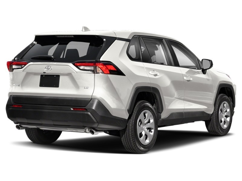 2024 Toyota RAV4 LE AWD White  Shot 7