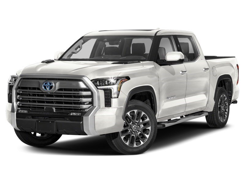 2026 Toyota Tundra Hybrid 4x4 Crewmax Limited Hybrid White  Shot 4