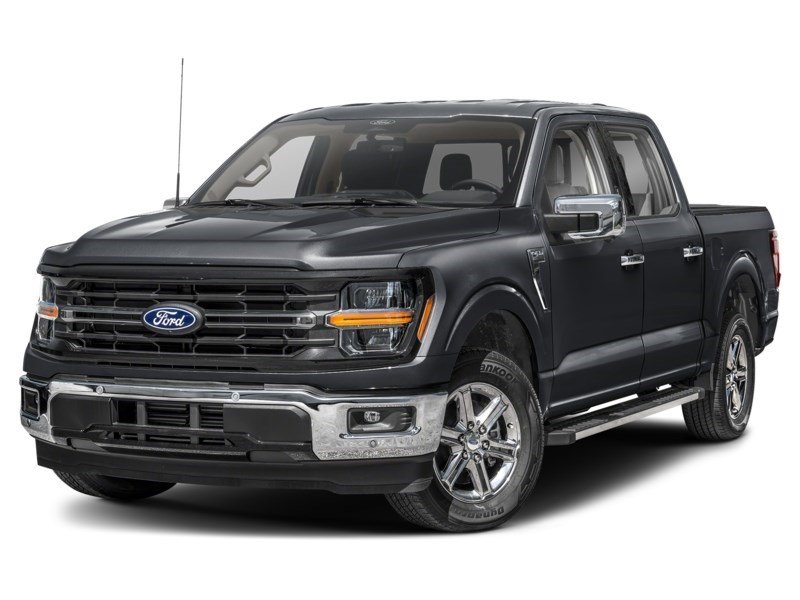 2025 Ford F-150 XLT 4WD SuperCrew 5.5' Box Agate Black Metallic  Shot 1