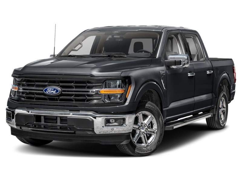 2025 Ford F-150 XLT | 4X4 | 2.7L | 302A | BLK PKG PLS | BED UTL Agate Black Metallic  Shot 1