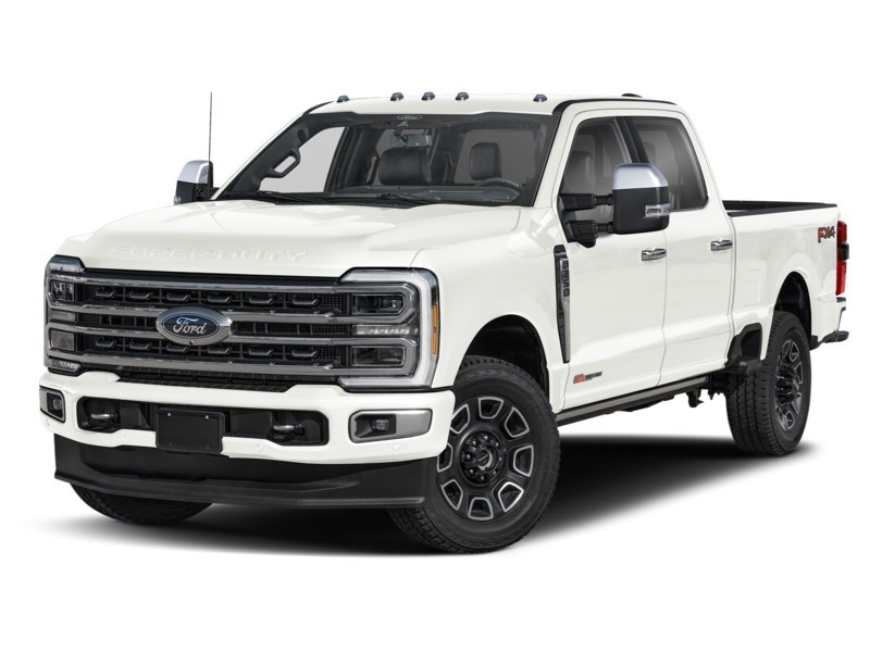 2026 Ford F-250 Platinum 4WD Crew Cab 6.75' Box Star White Metallic Tri-Coat  Shot 1