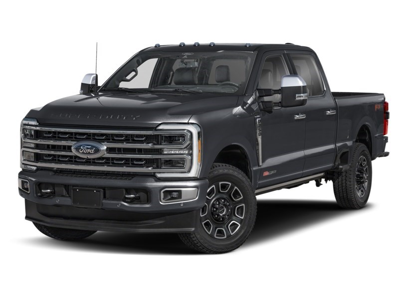 2024 Ford F-250 Platinum 4WD Crew Cab 6.75' Box Agate Black Metallic  Shot 4