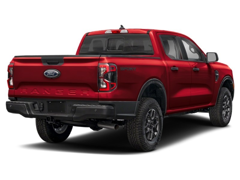 2026 Ford Ranger XLT 4WD SuperCrew 5' Box Ruby Red Metallic Tinted Clearcoat  Shot 6