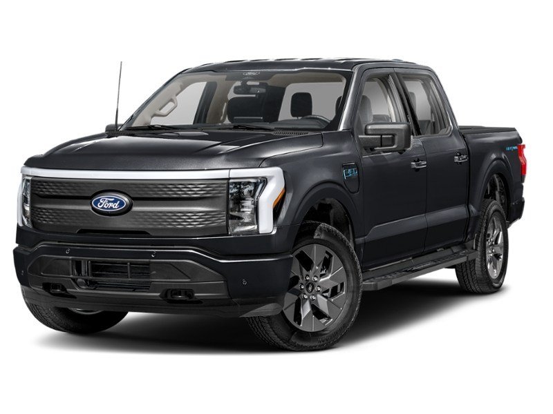 2024 Ford F-150 Lightning Flash | 4X4 | EXT BATT | 360 | ADPTV CRUISE | 20s Agate Black Metallic  Shot 1