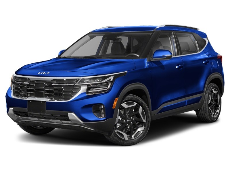 2024 Kia Seltos SX AWD w/Black Interior Dark Ocean Blue  Shot 16