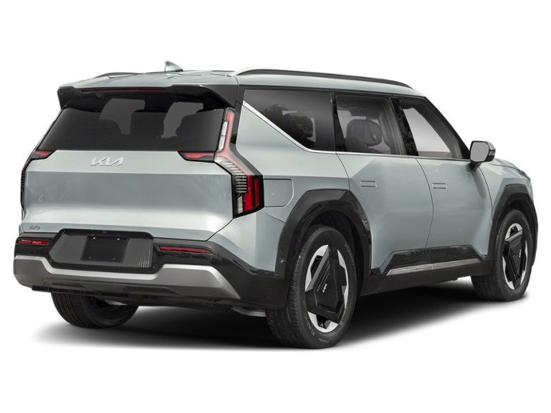 2026 Kia EV9 Land w/Premium Package AWD Ivory Silver  Shot 3