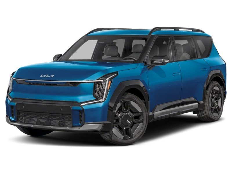 2026 Kia EV9 Land w/GT-Line Package AWD Ocean Blue  Shot 4