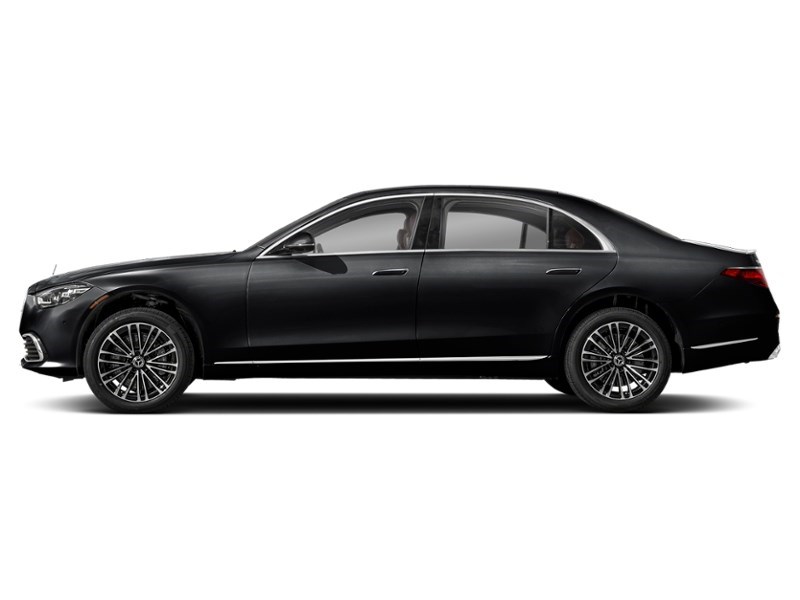 2025 Mercedes-Benz S-Class S 580 4MATIC Sedan Black  Shot 3
