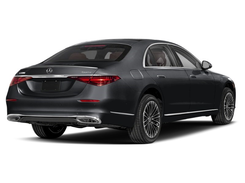 2025 Mercedes-Benz S-Class S 580 4MATIC Sedan MANUFAKTUR Night Black MAGNO  Shot 12