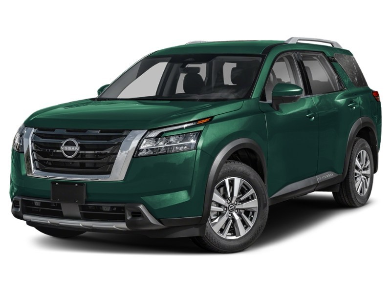 2024 Nissan Pathfinder SL 4WD Obsidian Green Pearl  Shot 7