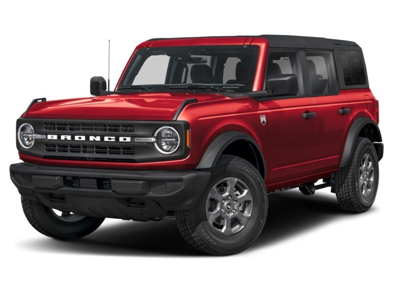 2026 Ford Bronco Big Bend 4 Door 4x4 Ruby Red Metallic Tinted Clearcoat  Shot 14