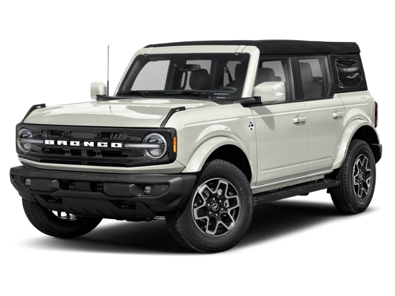 2026 Ford Bronco Outer Banks 4 Door 4x4 Wimbledon White  Shot 1