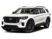 2026 Ford Explorer ST 4WD Star White Metallic Tri-Coat  Shot 4