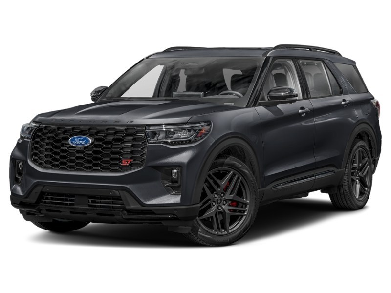 2026 Ford Explorer ST 4WD Agate Black Metallic  Shot 1