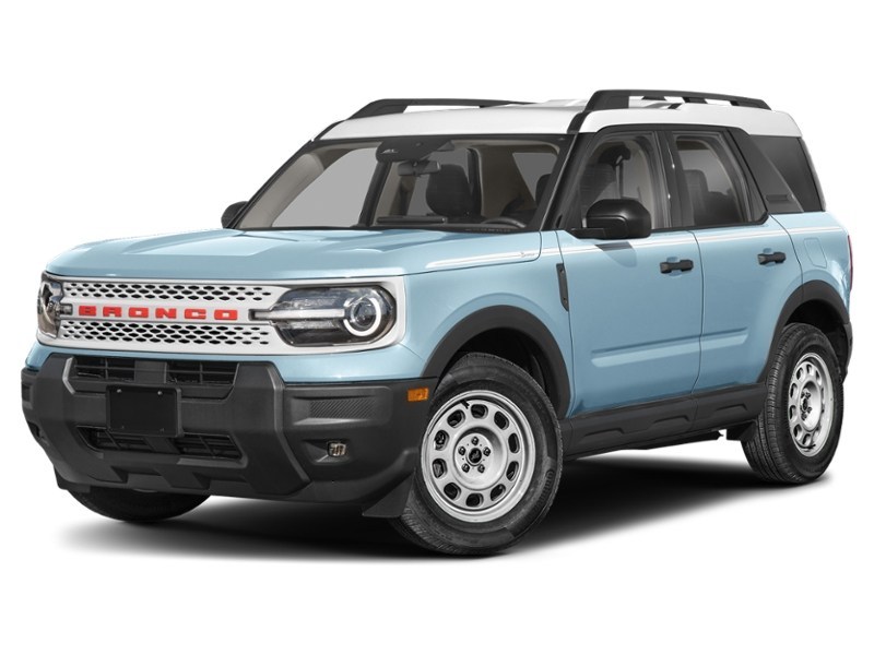 2026 Ford Bronco Sport Heritage 4x4 Robins Egg Blue  Shot 4