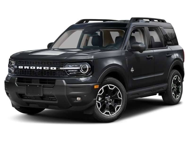 2026 Ford Bronco Sport Outer Banks 4x4 Shadow Black  Shot 1