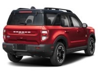2026 Ford Bronco Sport Outer Banks 4x4 Ruby Red Metallic Tinted Clearcoat  Shot 2