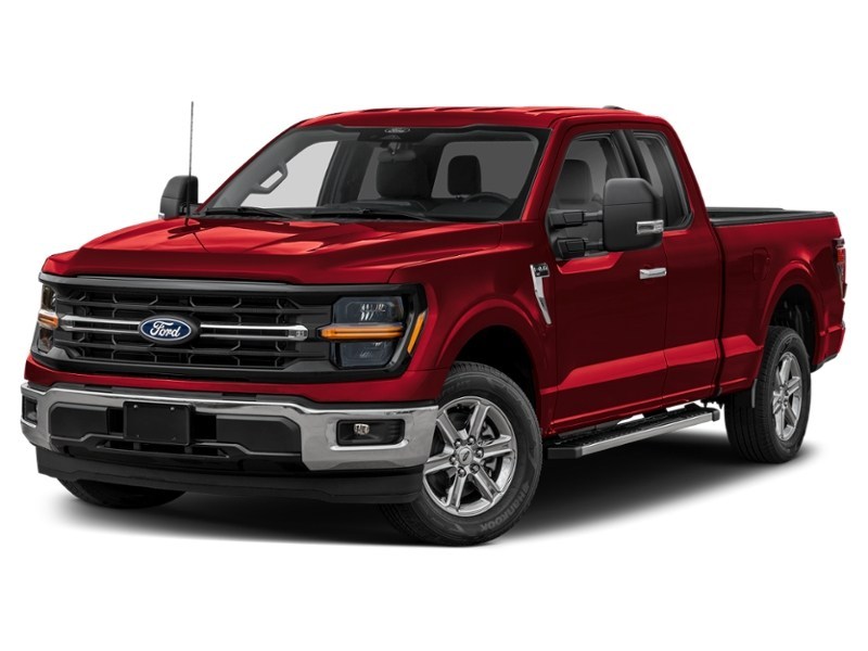 2026 Ford F-150 XLT 4WD SuperCab 6.5' Box Ruby Red Metallic Tinted Clearcoat  Shot 4