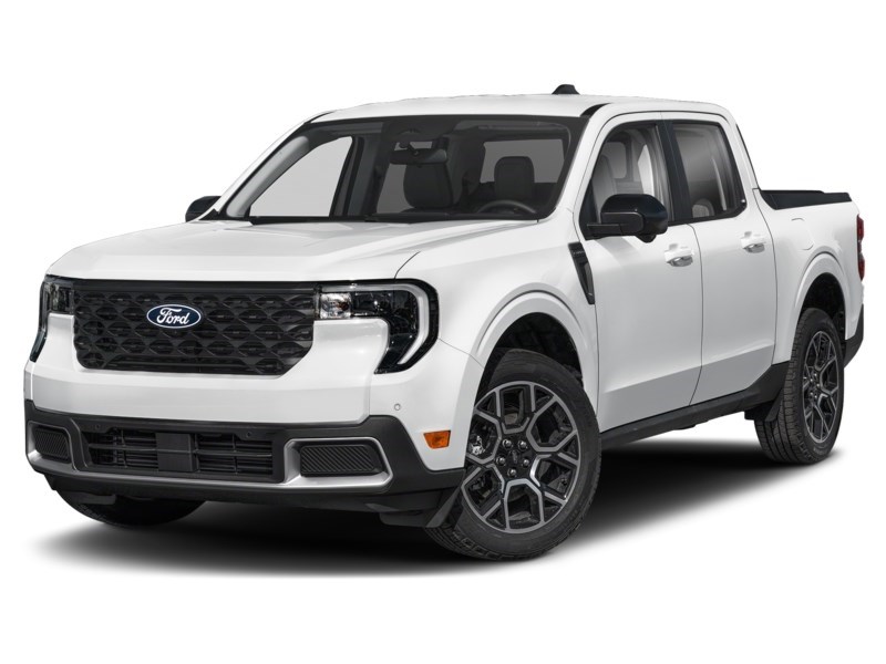 2026 Ford Maverick LARIAT AWD SuperCrew Space White Metallic  Shot 4