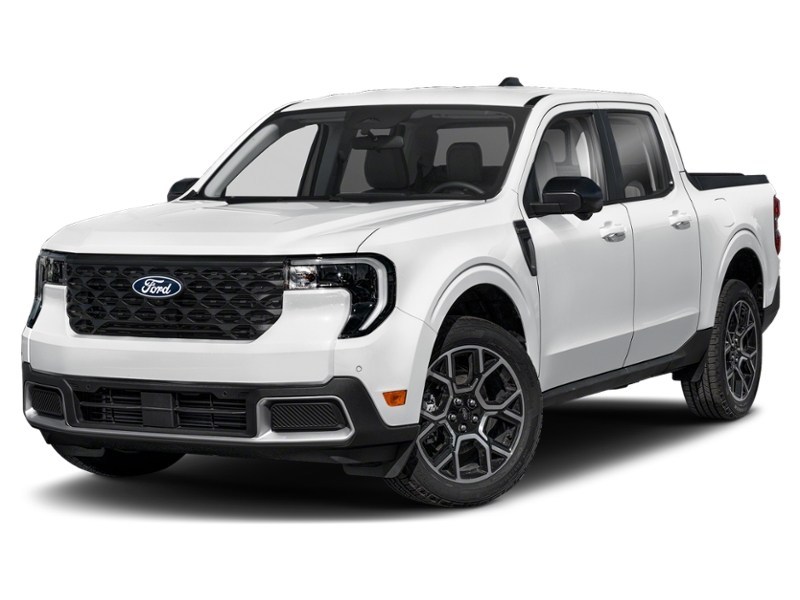 2026 Ford Maverick LARIAT AWD SuperCrew Space White Metallic  Shot 1