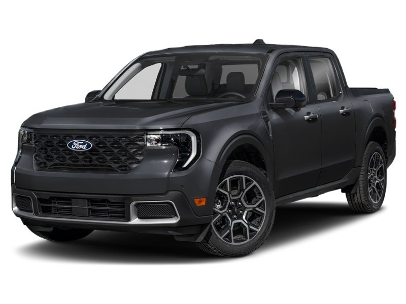 2026 Ford Maverick LARIAT AWD SuperCrew Shadow Black  Shot 4