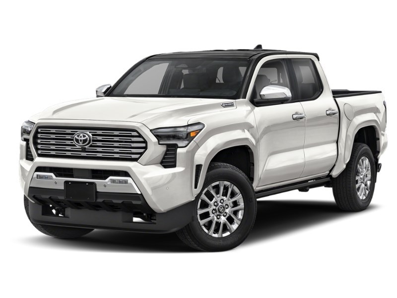 2025 Toyota Tacoma Hybrid TRAIL HUNTER White/Black Roof  Shot 10