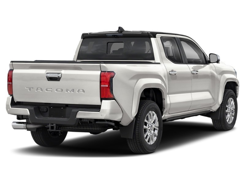 2025 Toyota Tacoma Hybrid TRAIL HUNTER White/Black Roof  Shot 8