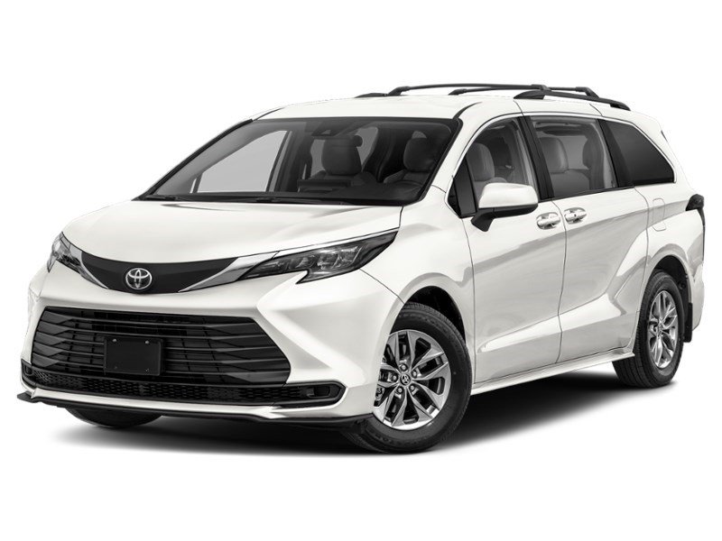 2026 Toyota Sienna LE 8-Passenger AWD White  Shot 4