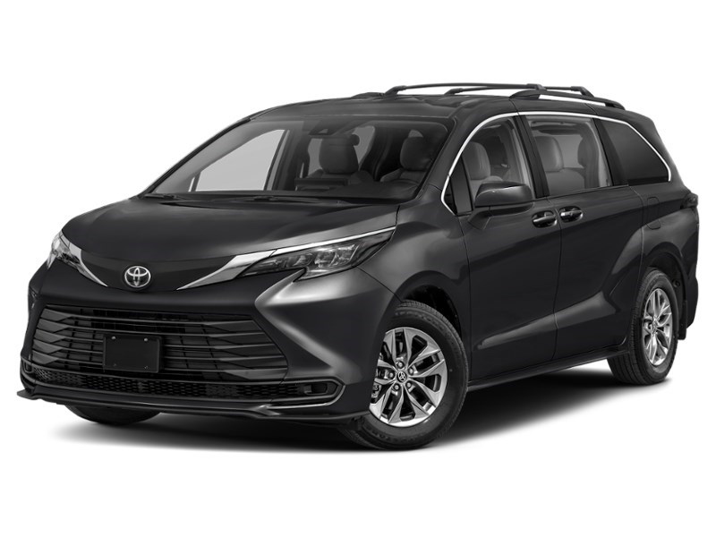 2026 Toyota Sienna LE 8-Passenger AWD Midnight Black Metallic  Shot 4