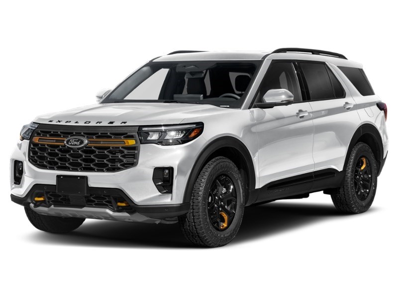 2026 Ford Explorer Tremor 4WD Space White Metallic  Shot 1
