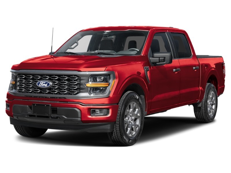 2026 Ford F-150 STX 4WD SuperCrew 5.5' Box Ruby Red Metallic Tinted Clearcoat  Shot 1