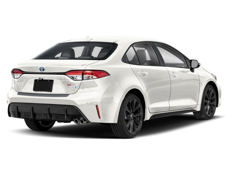 2026 Toyota Corolla Hybrid Hybrid SE CVT AWD White  Shot 2